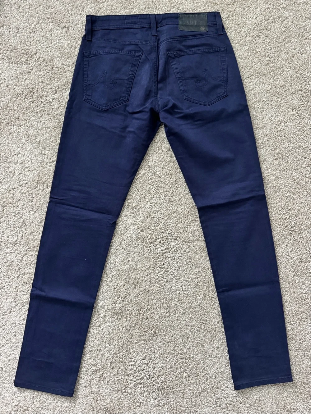 AG Adriano Goldschmied The Dylan Men's Slim Skinny Jeans in Purple